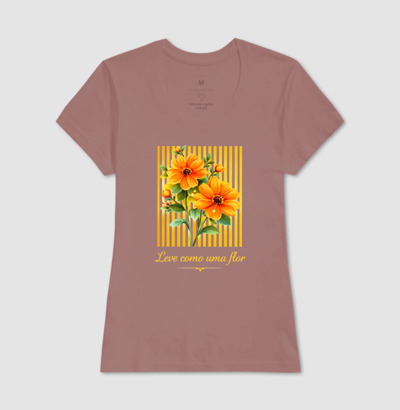 Camiseta Leve como uma flor  - Imagem 17