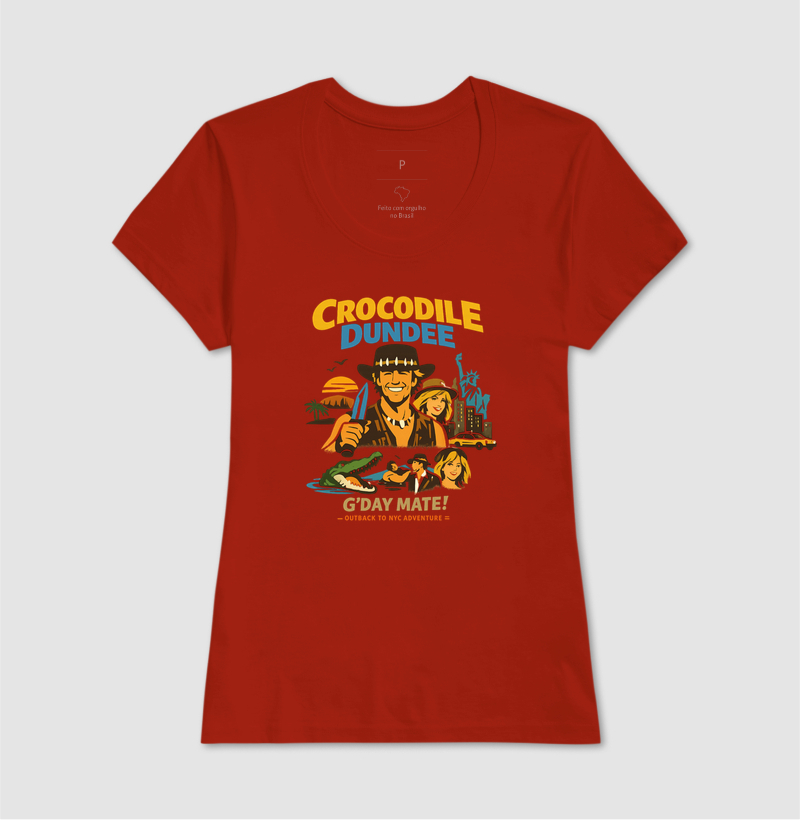 Camiseta Crocodilo Dundee Day Mate - Imagem 11