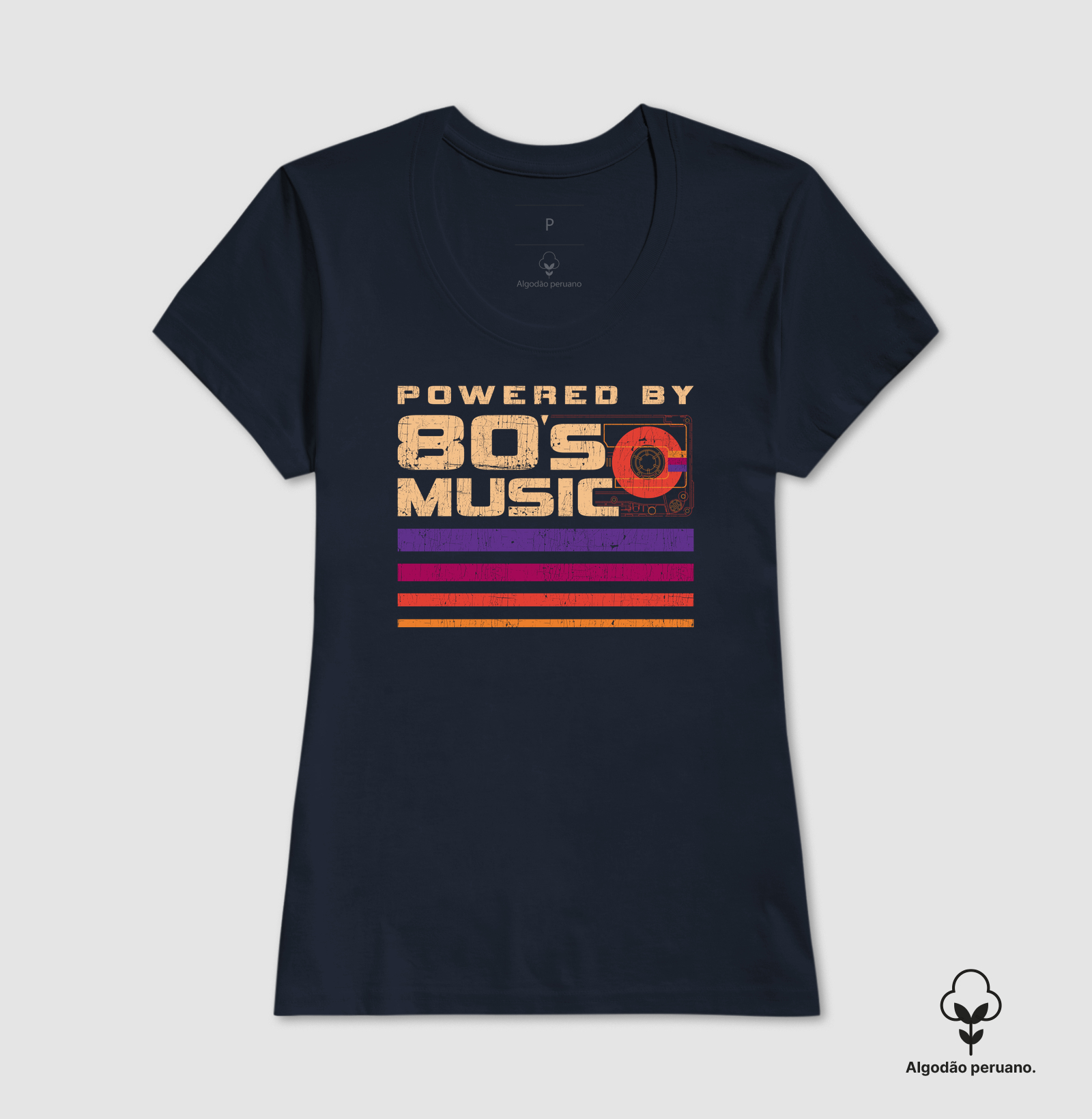 Camiseta Algodão Peruano Música dos anos 80 - Imagem 5