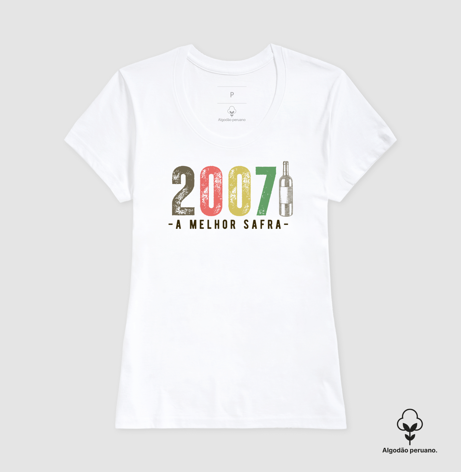 Camiseta Vinho - A Melhor Safra 2007 - Imagem 7