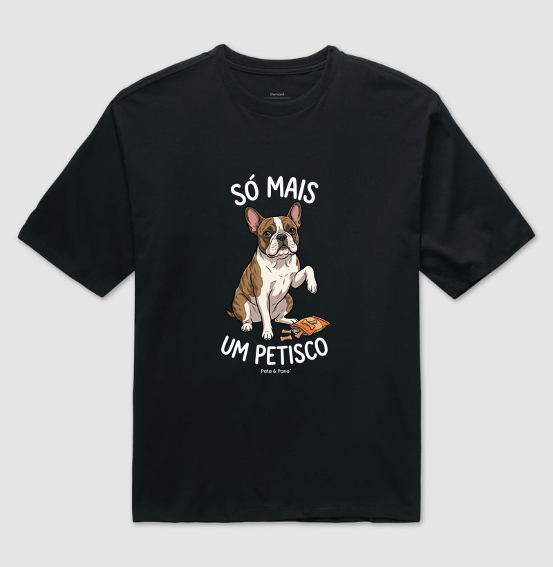 CAMISETA OVERSIZED BULLDOGUE PETISCO - Imagem 2