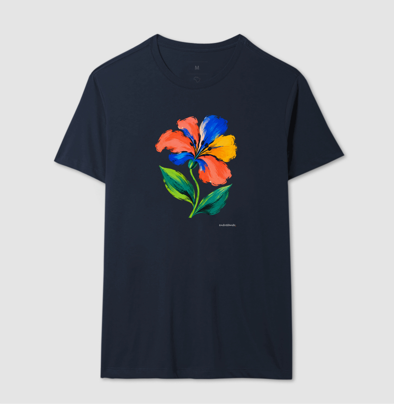 Camiseta Flor Gestual  - Imagem 7