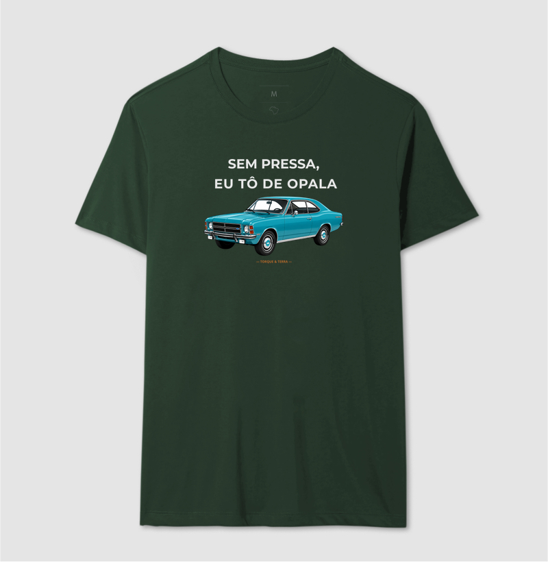 Sem pressa, eu tô de Opala - azul claro - Imagem 12