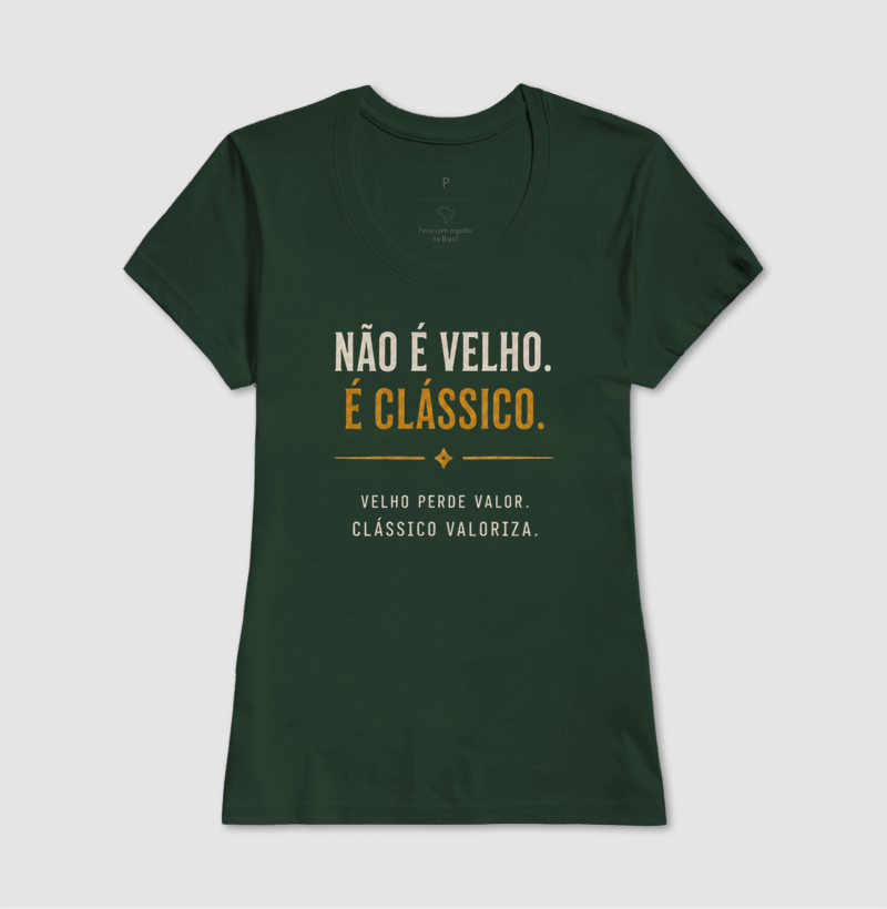Não é velho, é clássico | Frase - Imagem 9