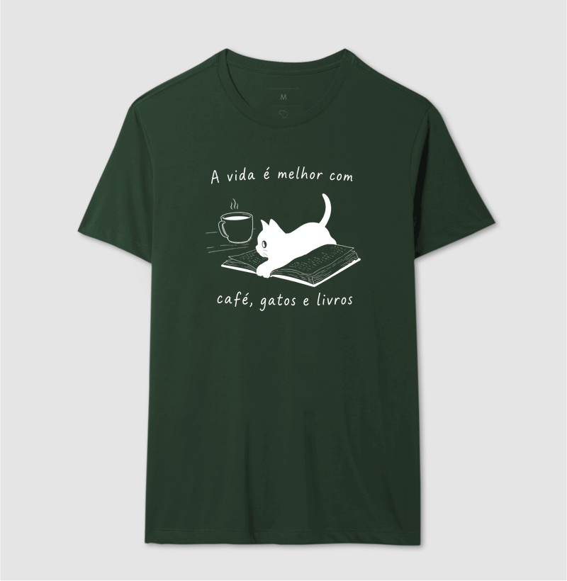 A Vida é Melhor com Café, Gatos e Livros - Imagem 12
