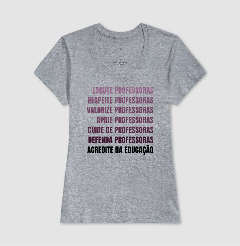 Camiseta | Acredite na educação - Imagem 9