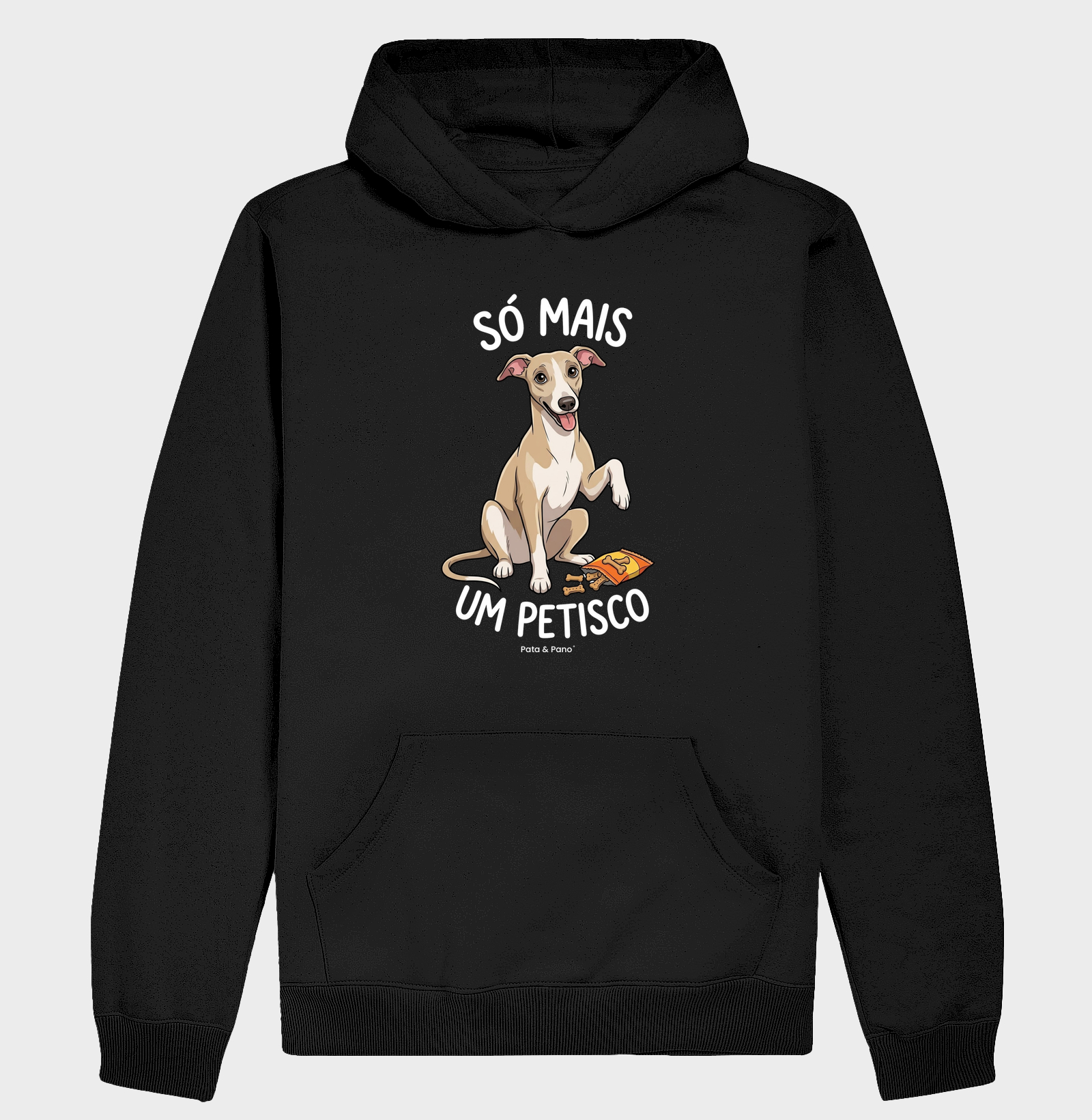 HOODIE MOLETOM WHIPPET GALGO PETISCO - Imagem 2
