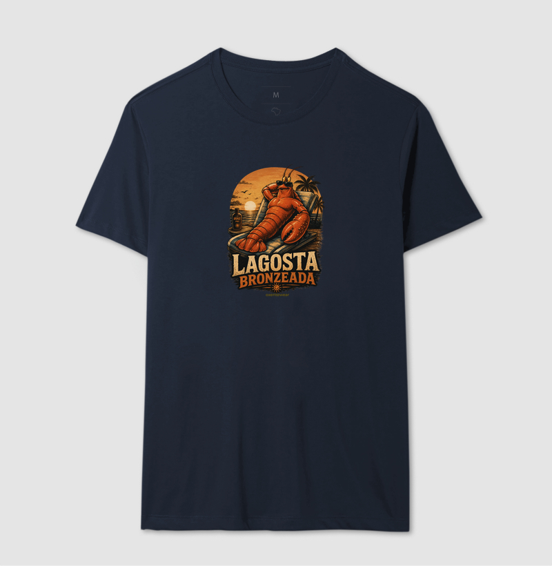 Camiseta Lagosta Bronzeada | OxenteWear - Imagem 6