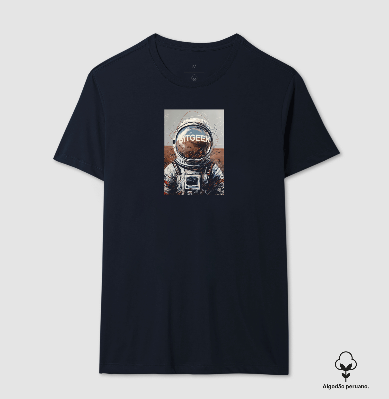 Camiseta Algodão Peruano Oficial BitGeek - Imagem 4