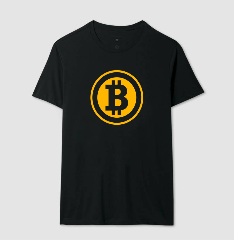 Camiseta Bitcoin logo style - Imagem 3