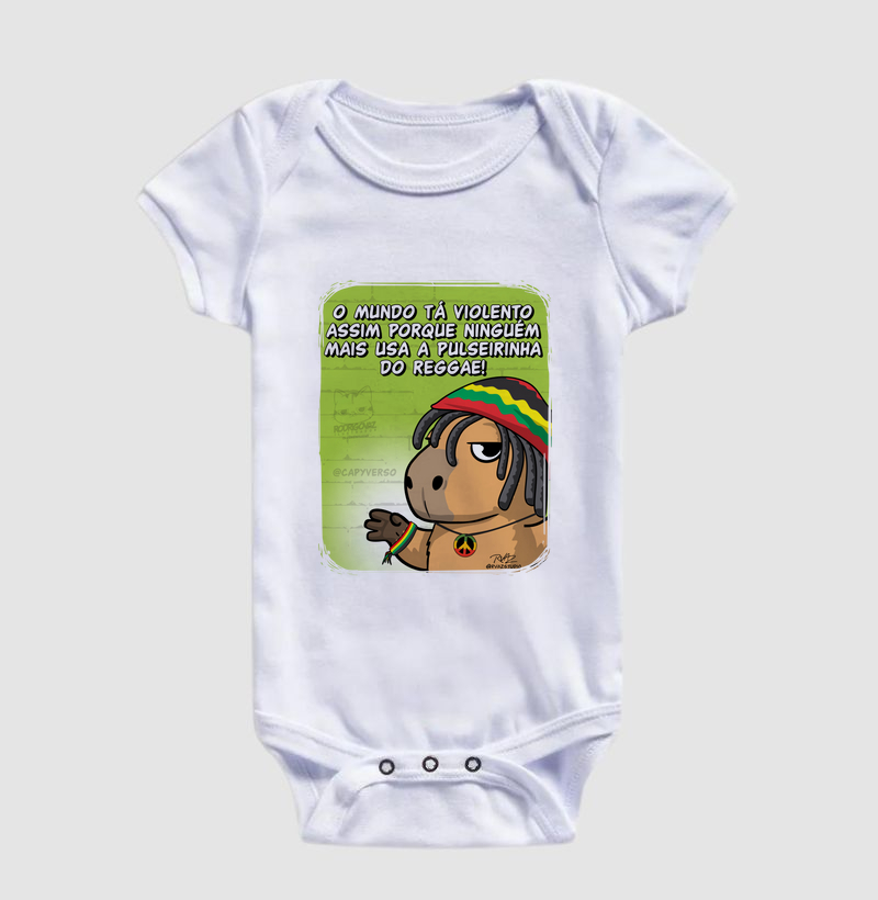 Camiseta Capivara Reggae - Imagem 3