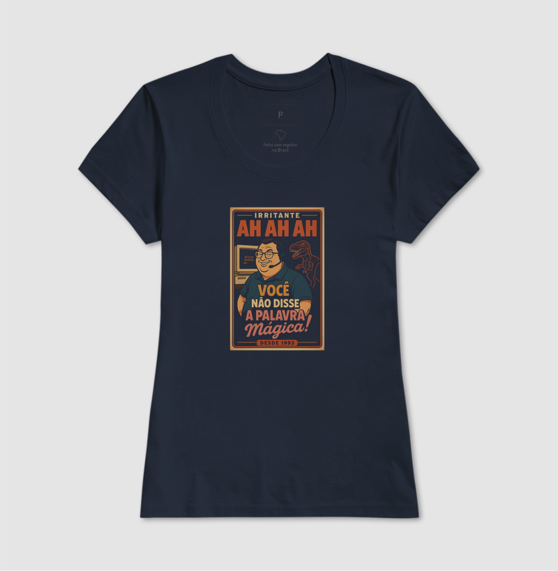 Camiseta Palavra Mágica Irritante - Imagem 7