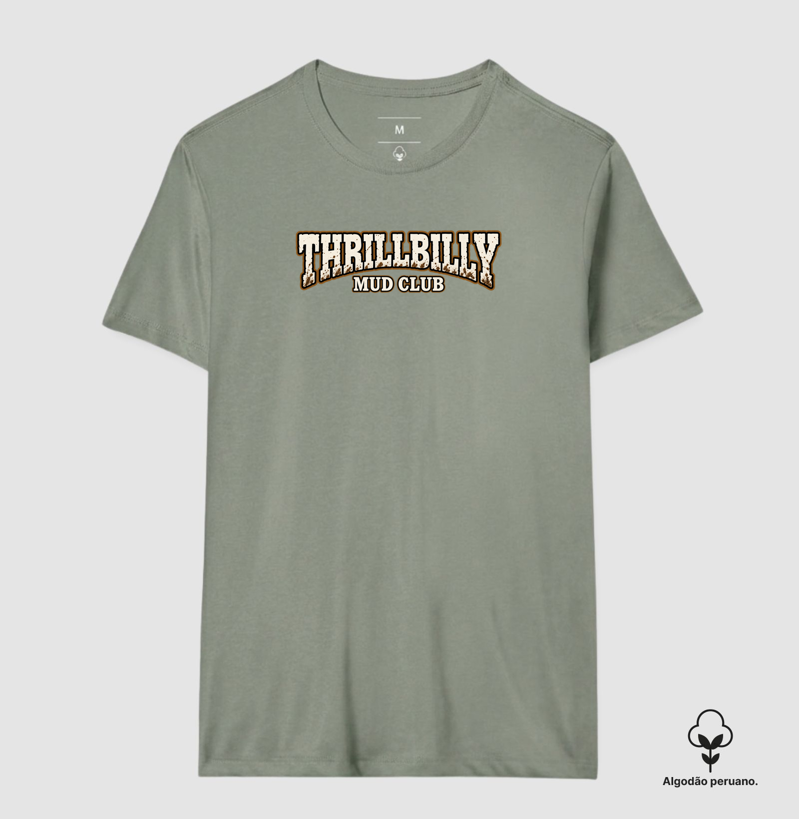Camiseta Algodão Peruano "GTA 6 THRILLBILLY Mud Club" - Imagem 8