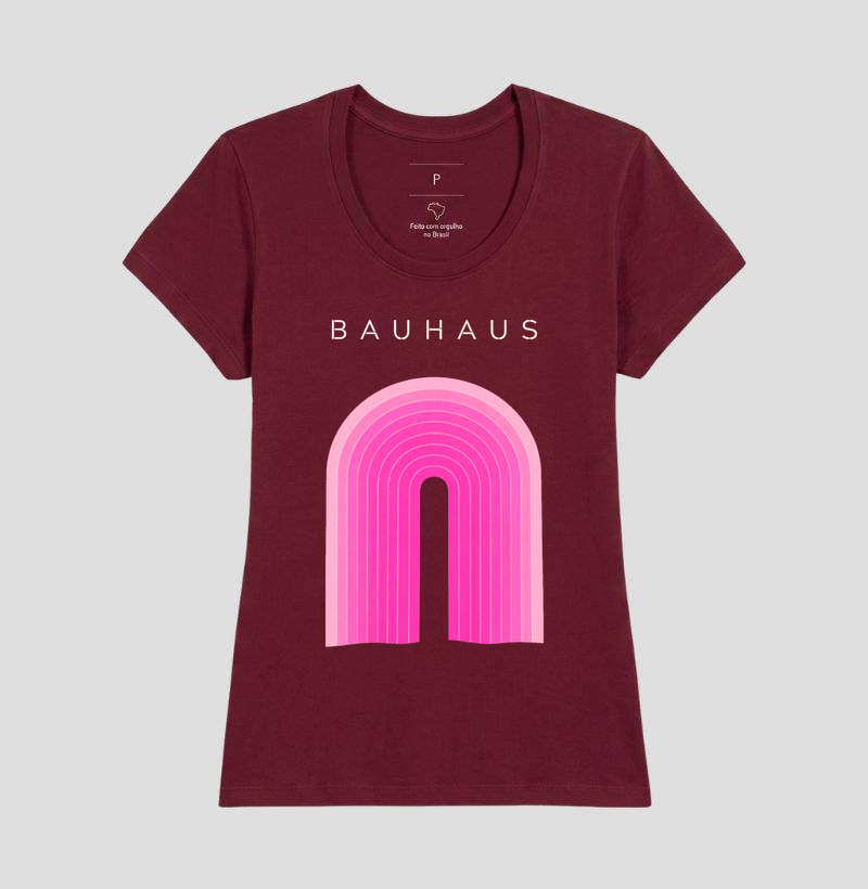 Camiseta Bauhaus Arco-Íris - Imagem 7