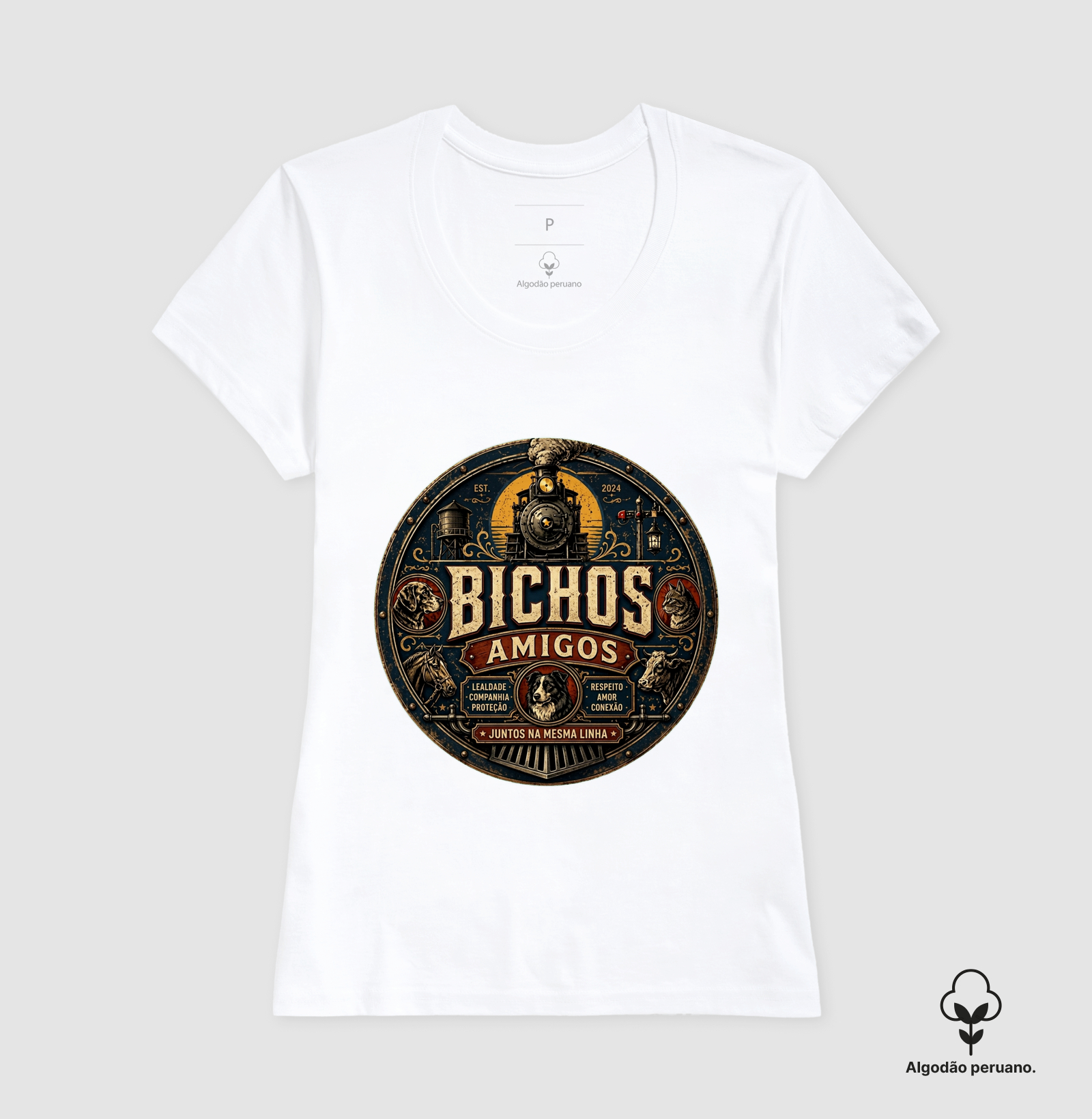 Bichos Amigos Oficial Trem - Imagem 8
