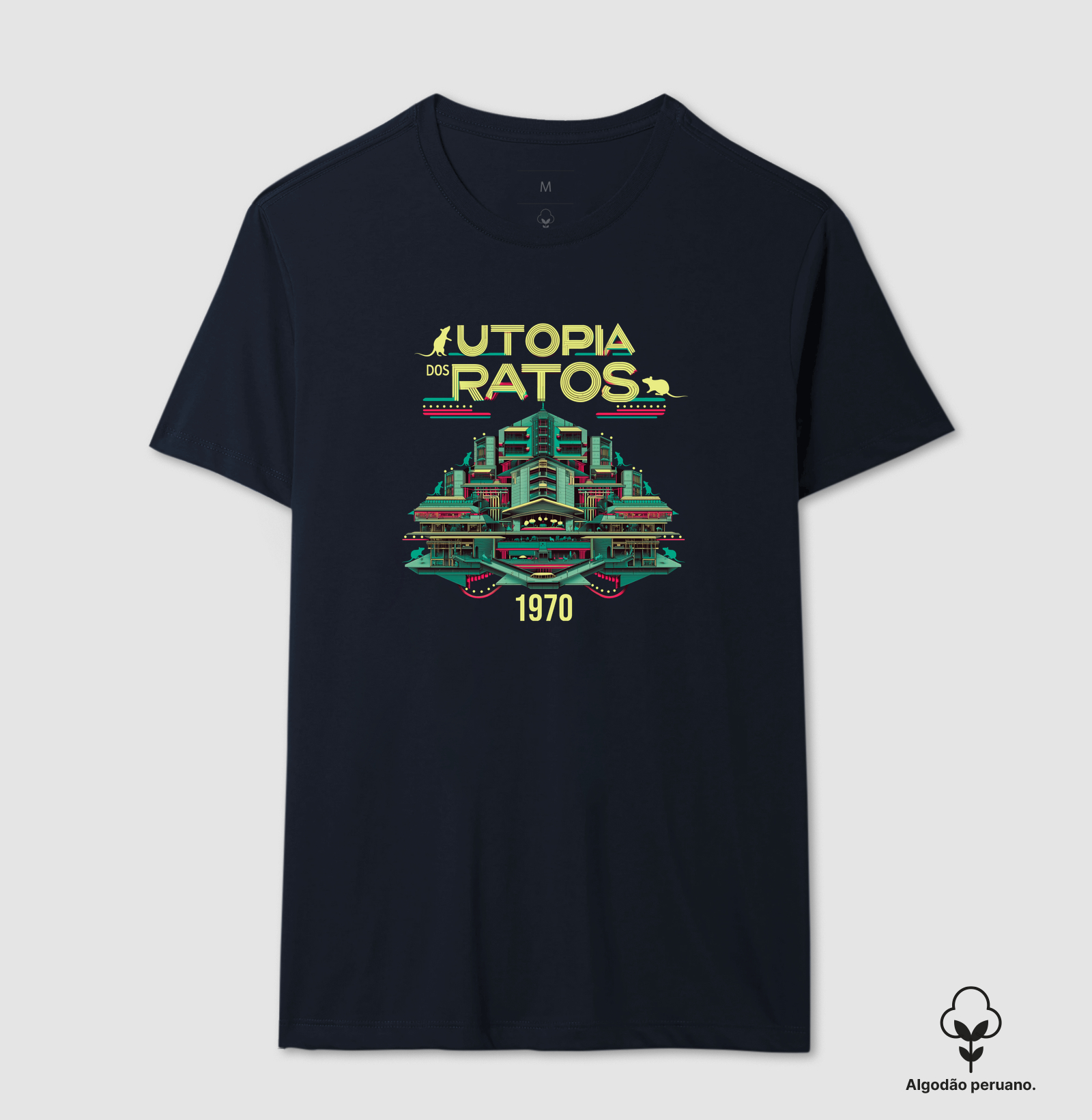 Camiseta - "Utopia dos Ratos" - Imagem 3