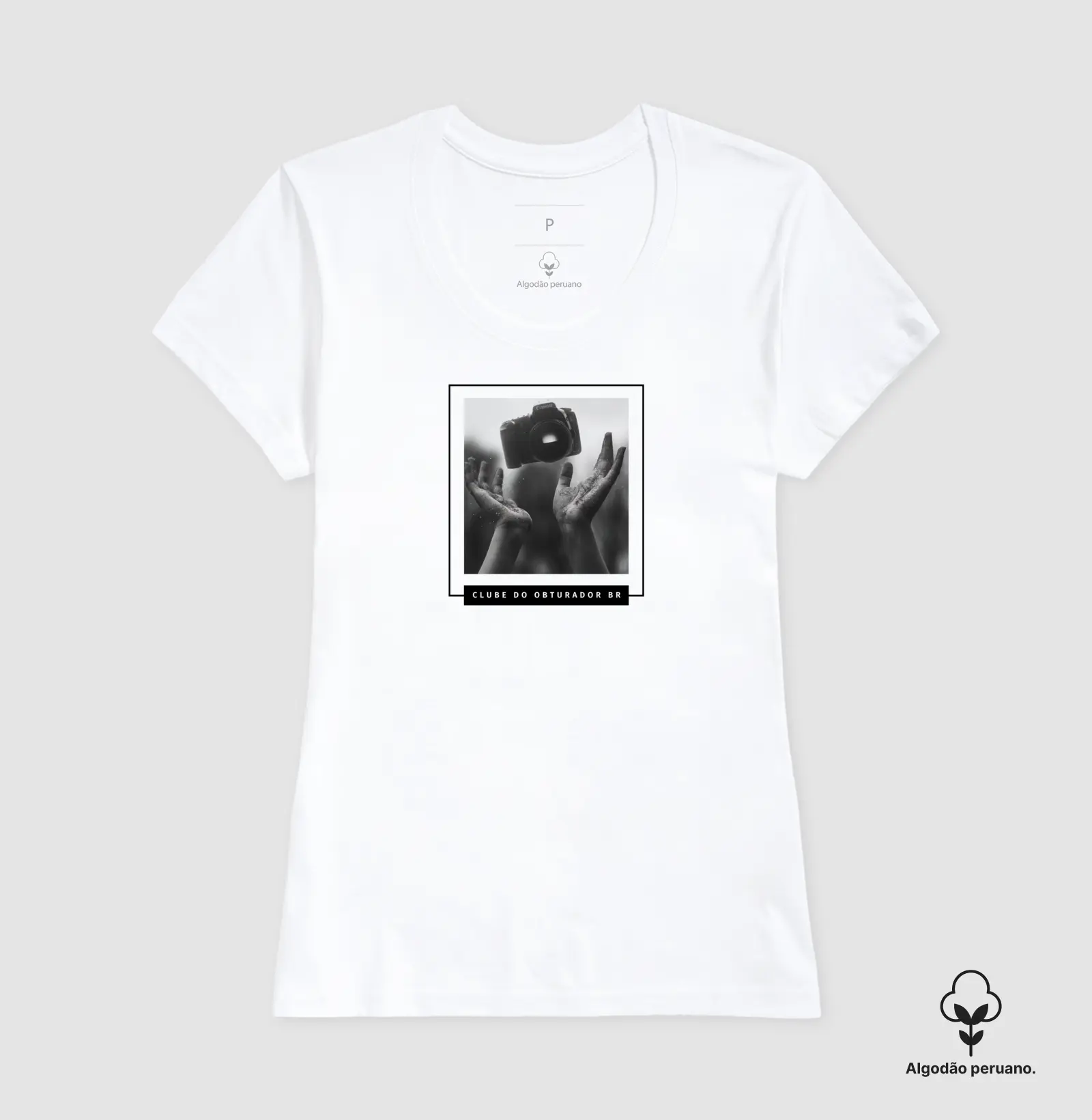 Camiseta Premium algodão Peruano clube do obturador br - Imagem 5