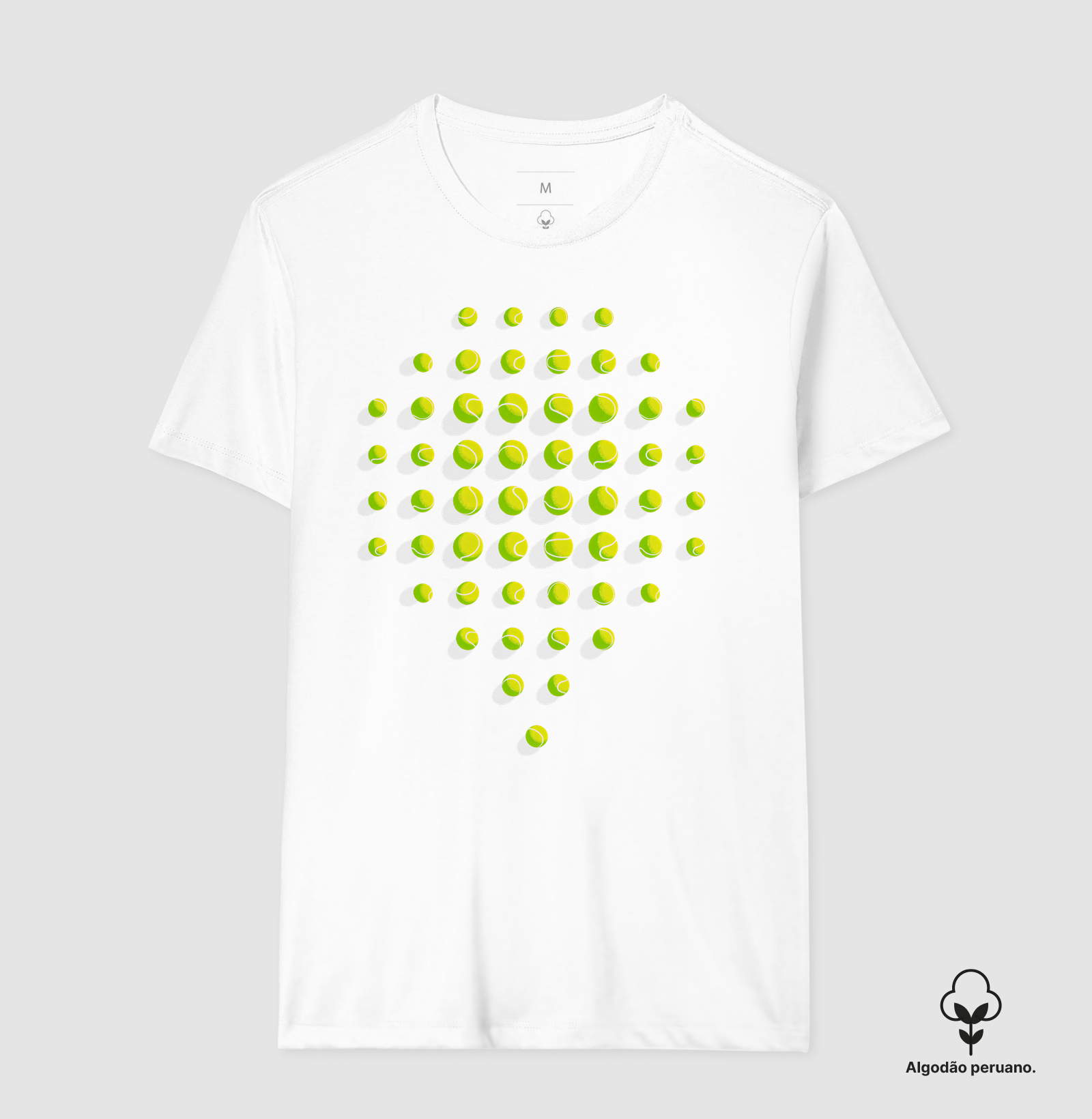 Camiseta Padel Raquete de Bolinhas - Imagem 3
