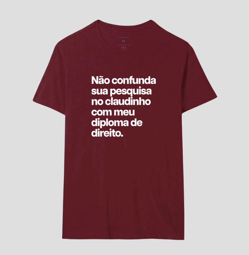 Não confunda sua pesquisa no claudinho com meu diploma de direito. - Imagem 14