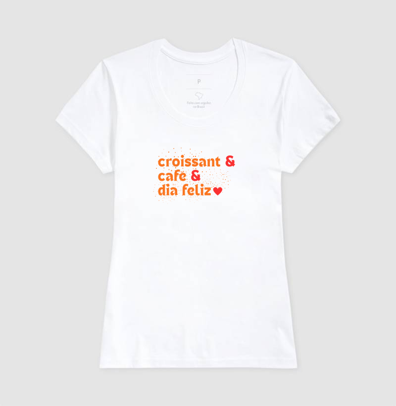 croissant café e dia feliz - Imagem 5