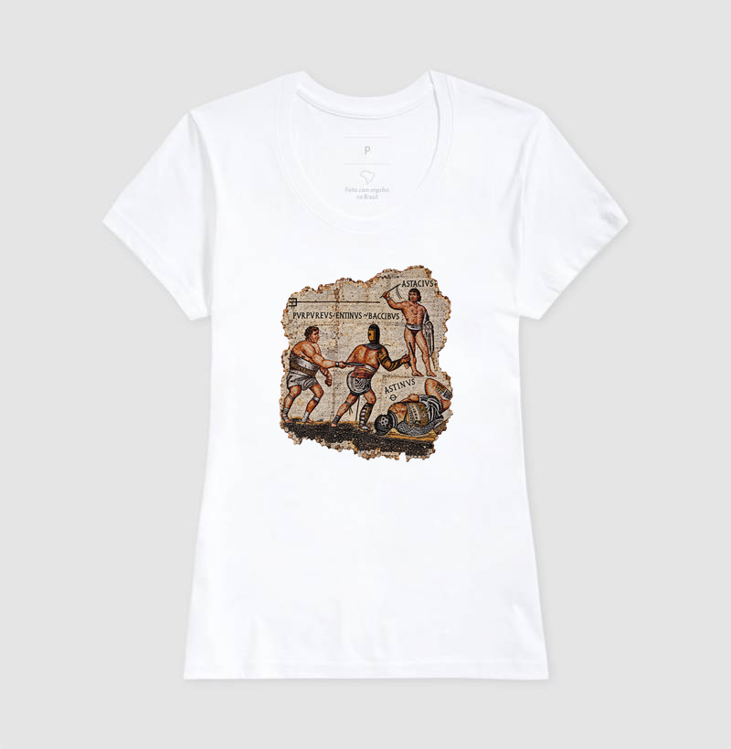 Gladiadores de Roma — Mosaico Borghese - Imagem 6