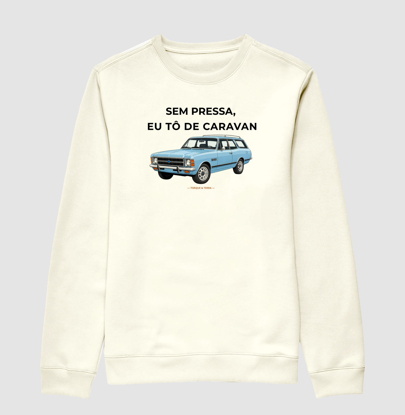 Sem pressa, eu tô de Caravan - azul claro - Imagem 2