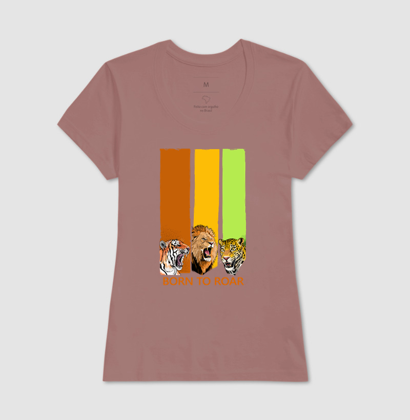 Camiseta Born to Roar (Nascido para Rugir) - Imagem 20