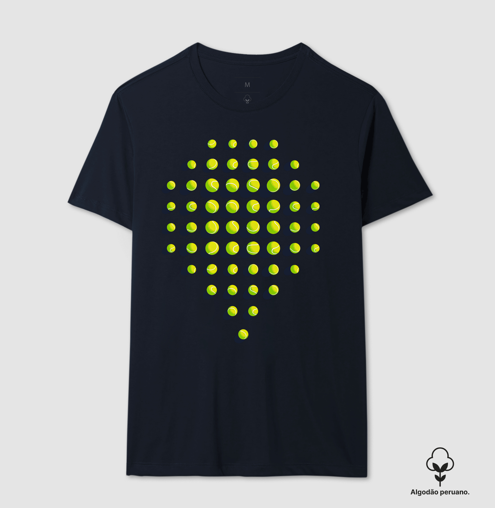 Camiseta Padel Raquete de Bolinhas - Imagem 4