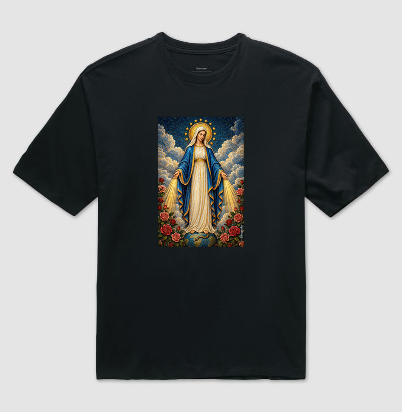Nossa Senhora das Graças – Mosaico Sagrado | Medalha Milagrosa - Imagem 2