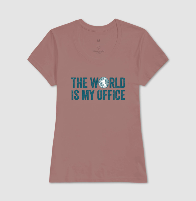The World is my Office - letra colorida - Imagem 17