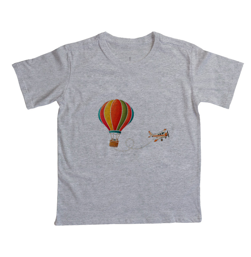 Camiseta Infantil | Viagem Imaginária 🎈✈️ - Imagem 5