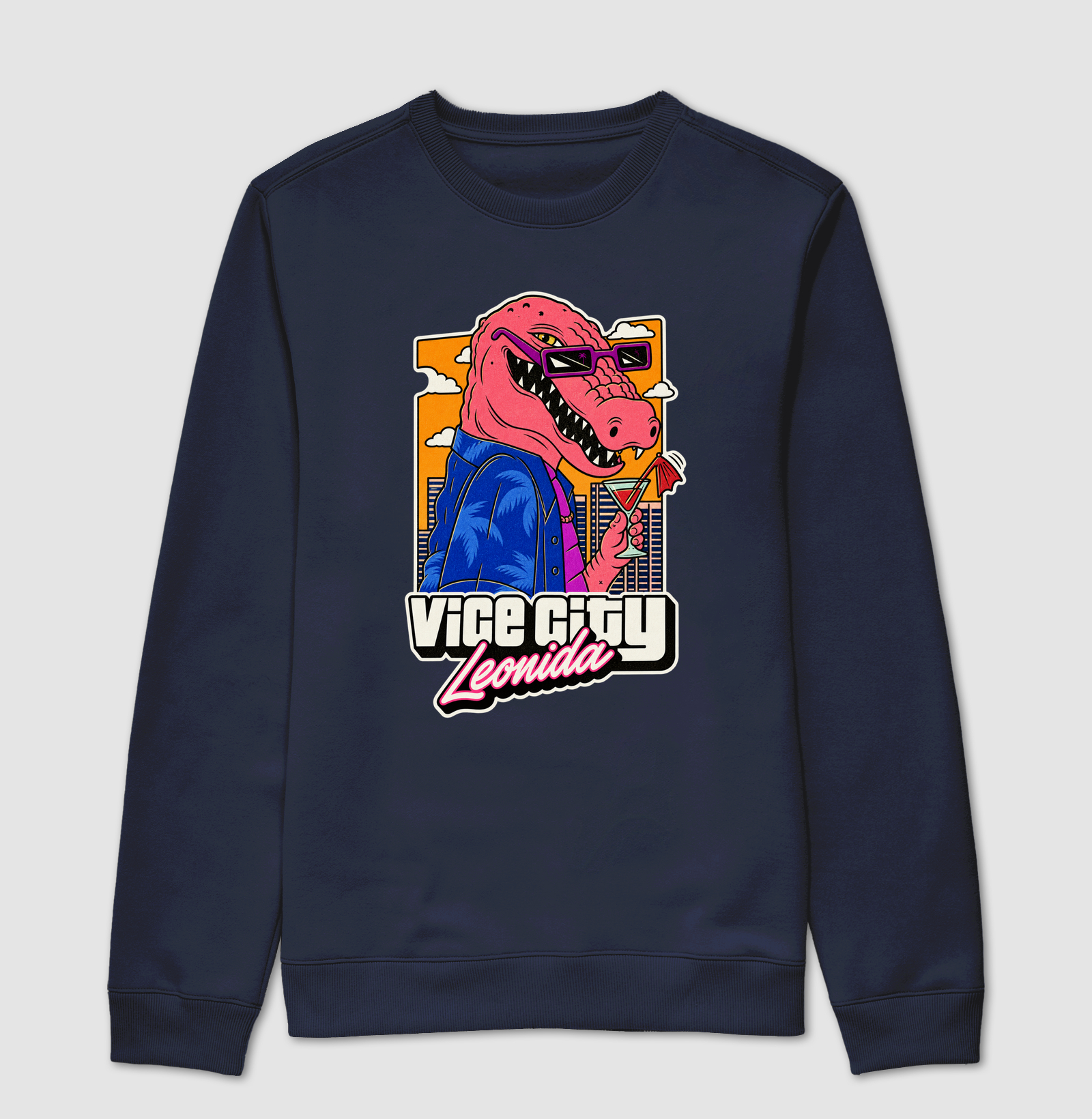 Suéter Moletom Jason (GTA VI / Vice City / Leonida) - Jacare Drink - Imagem 5