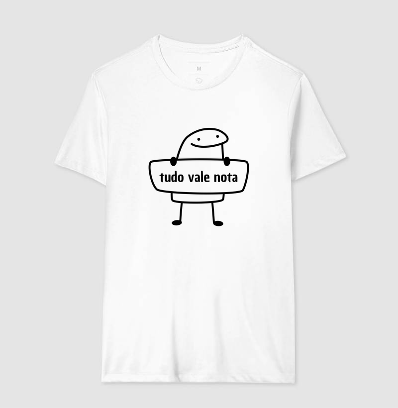 Práxis Camiseta Flork - tudo vale nota -
