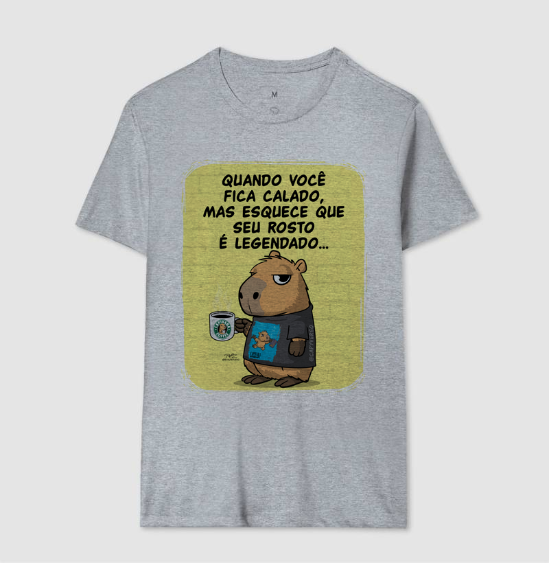 Camiseta Capivara Legendado - Imagem 8