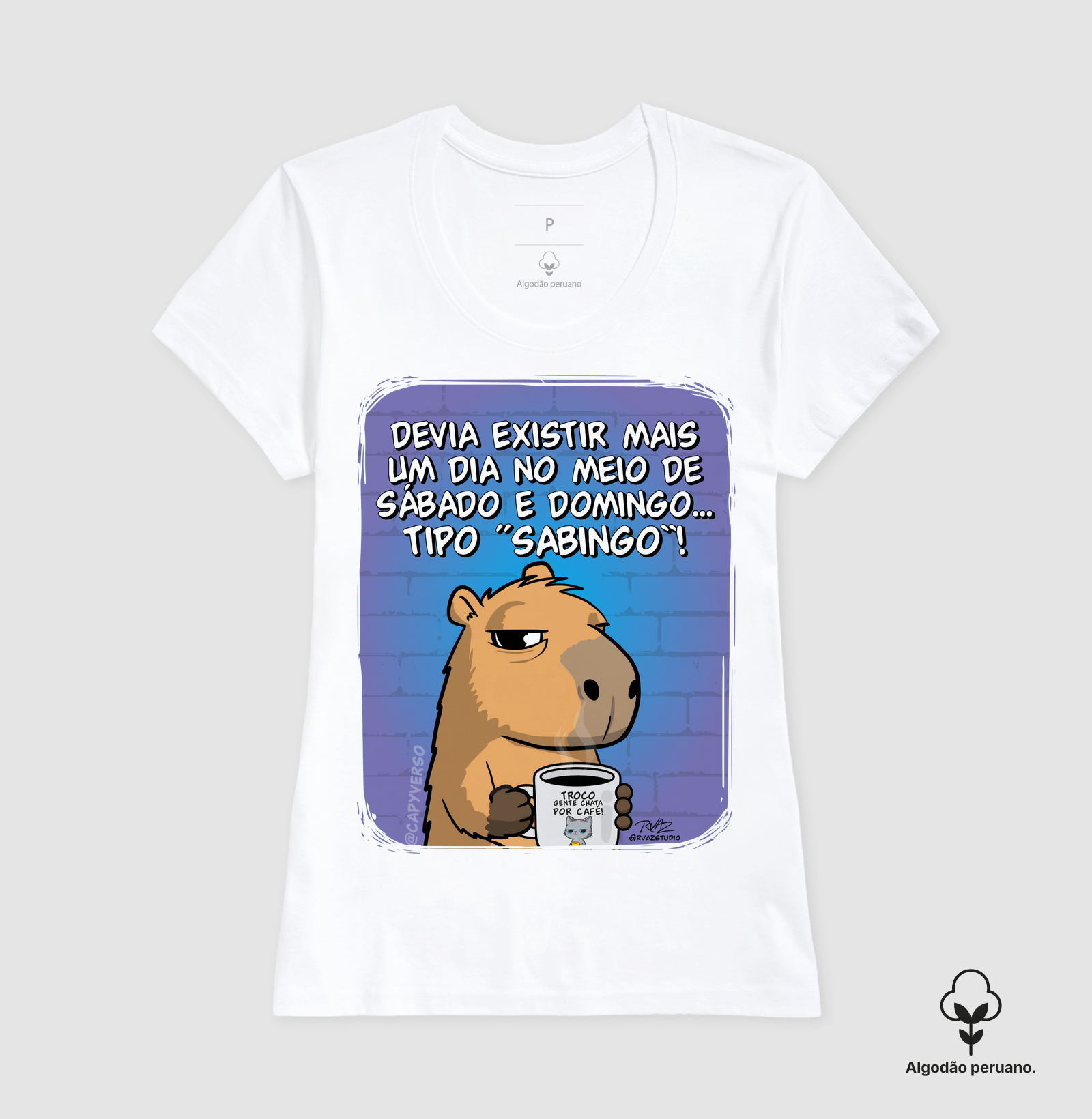 Camiseta Capivara Sabingo - Imagem 7