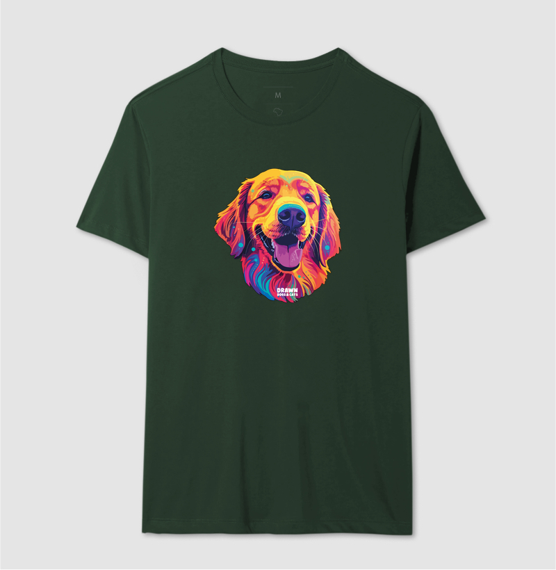 Golden Retriever colorido - Imagem 12