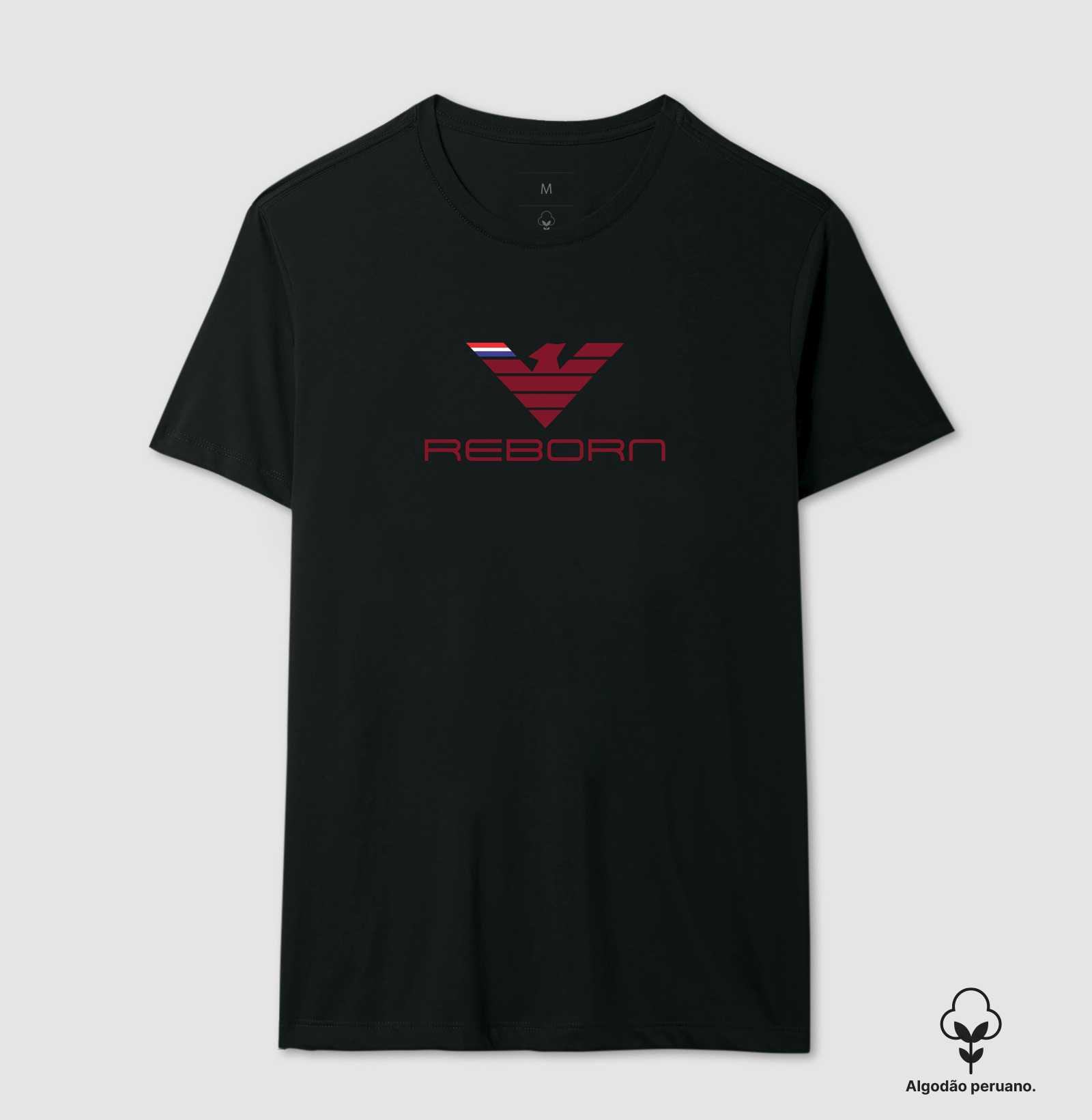 REBORN — RENASCER. MAIS FORTE. MAIS ALTO. Uma obra de arte no peito. Acima, a fênix — imponente, elegante, em tons que brilham com nobreza sobre o branco puro. Suas linhas são precisas, definidas, perfeitas: não é só um símbolo, é a promessa de quem nunca se deita. - Imagem 5