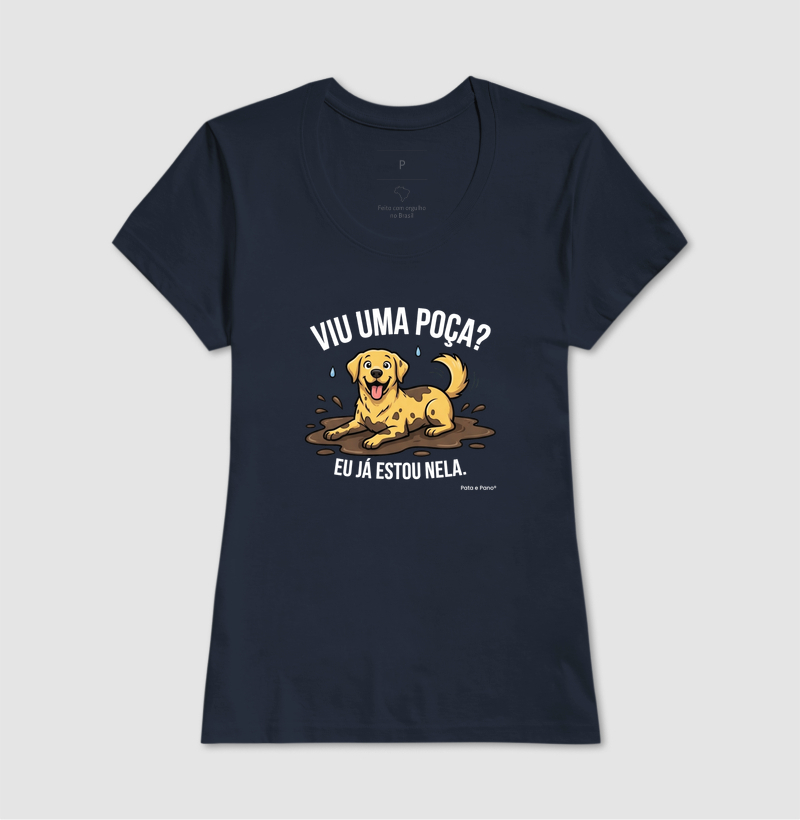 CAMISETA LABRADOR POÇA - Imagem 7