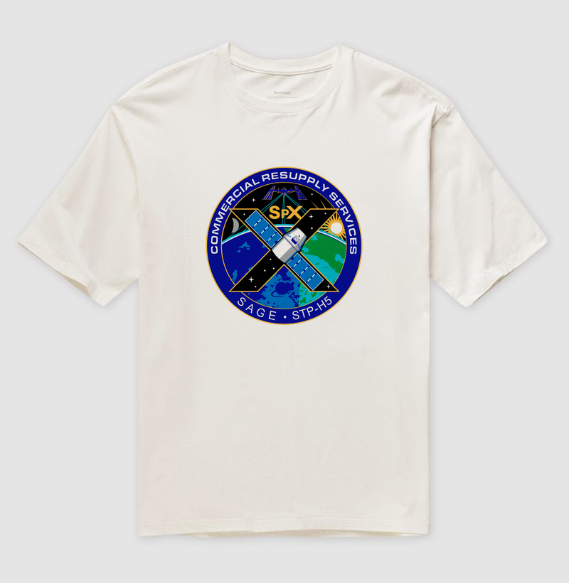 Emblema SpaceX CRS-10: Missão ISS (Coleção Odyssey) - Imagem 4