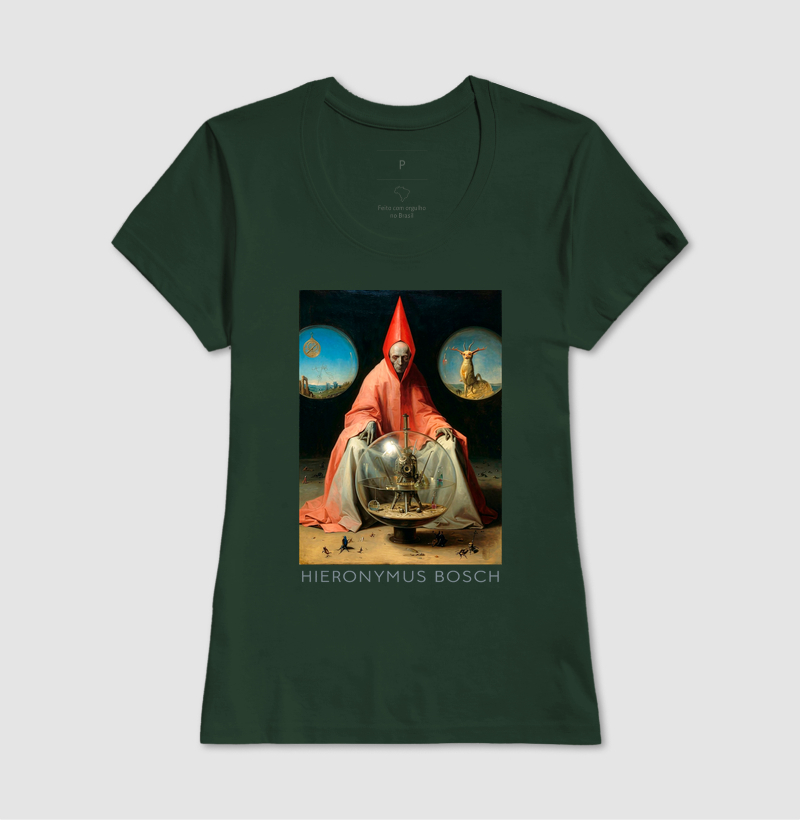 Camiseta Simbolismo Hieronymus Bosch - Imagem 13