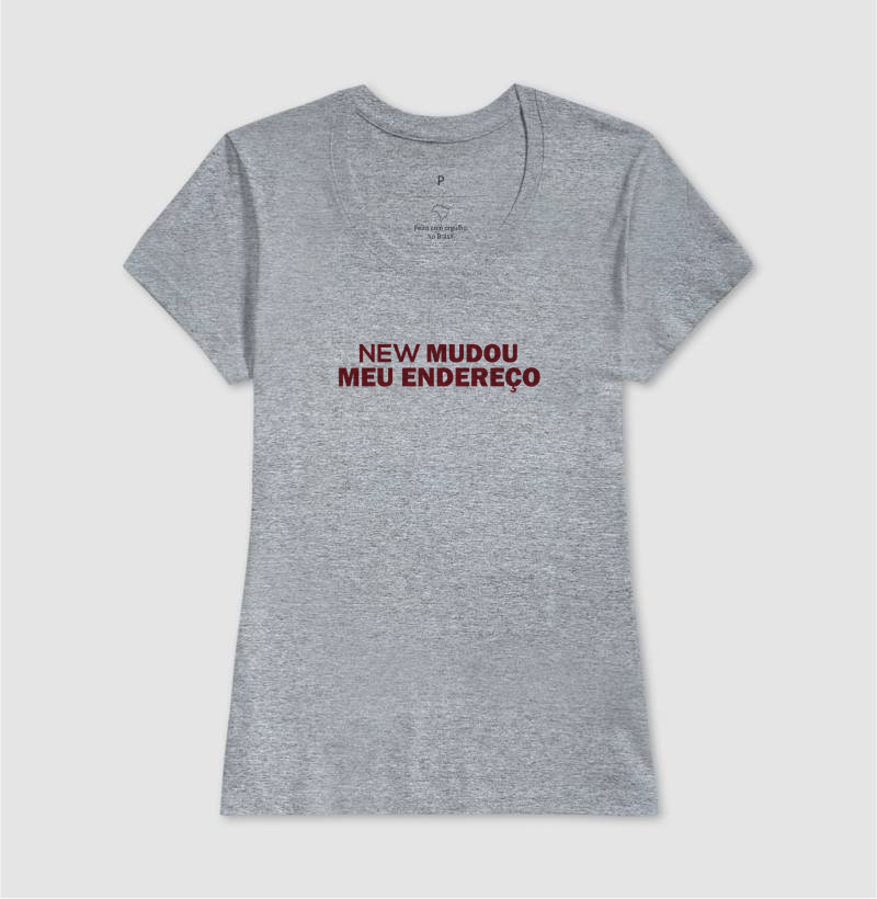 Camiseta NEW Mudou Meu Endereço - Imagem 9