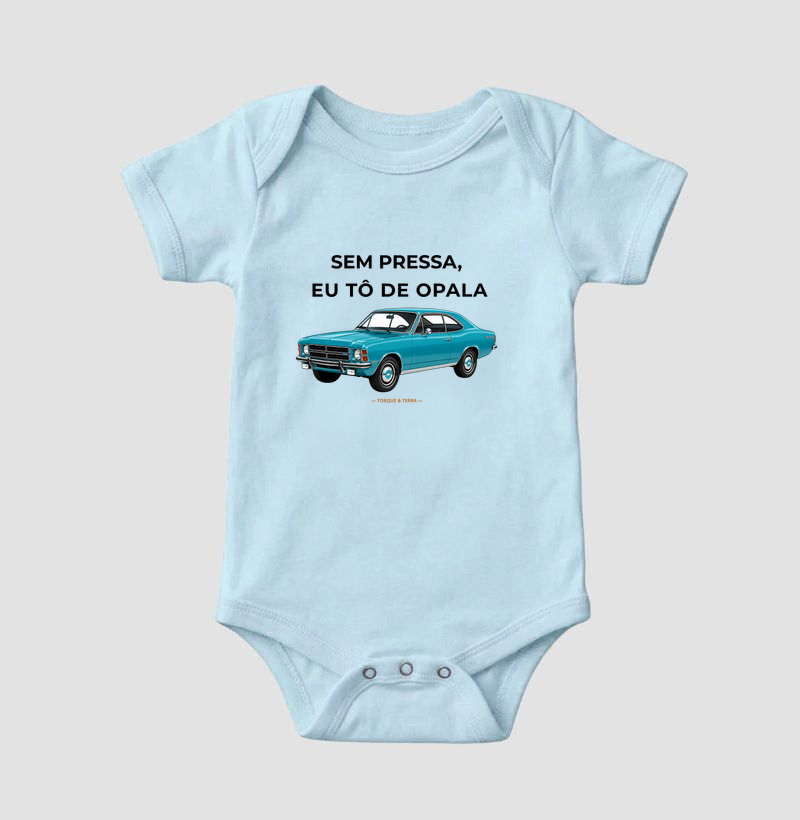 Sem pressa, eu tô de Opala - azul claro - Imagem 4