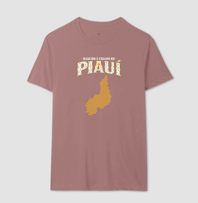 Camiseta Nascido e Criado no Piauí | OxenteWear - Imagem 12