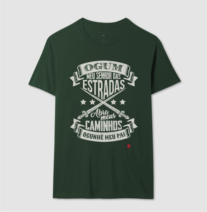 Camiseta Umbanda Orixá Ogum - Abra meus caminhos - Imagem 10