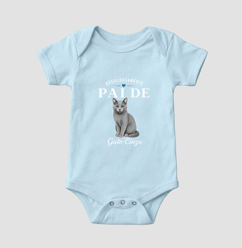 Orgulhosamente Pai de Gato Cinza - Imagem 4
