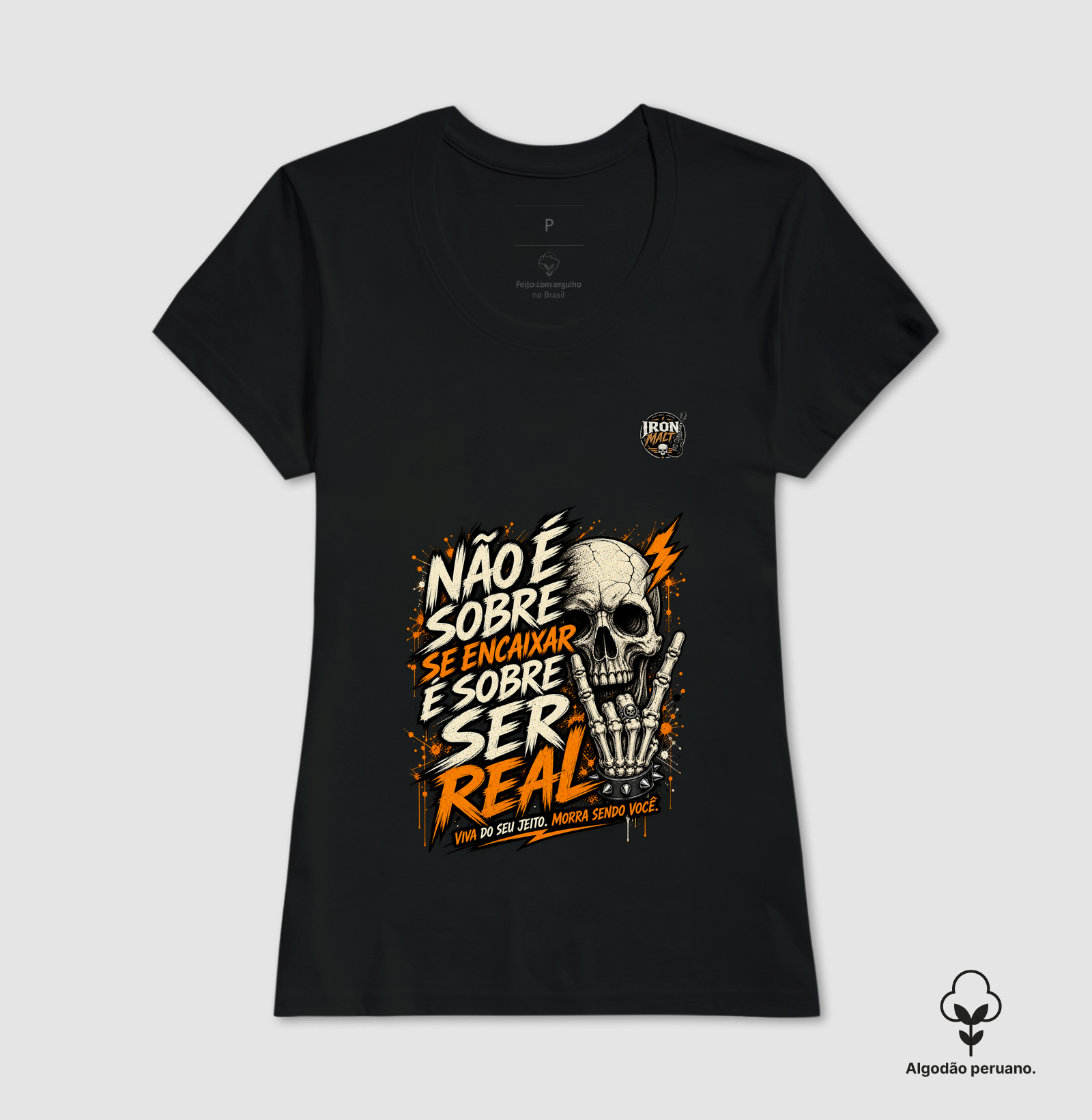 Camiseta Seja Real - Imagem 2