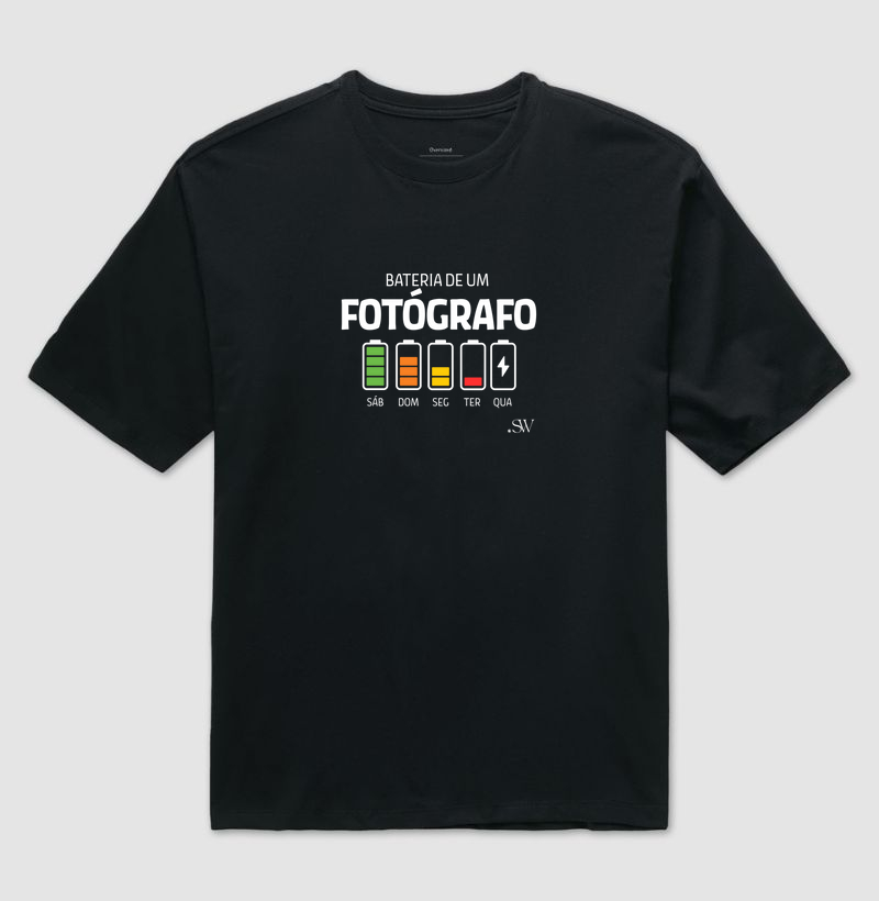 Oversized Fotógrafo | Shutter 04 Fotografia | Bateria original - Imagem 2
