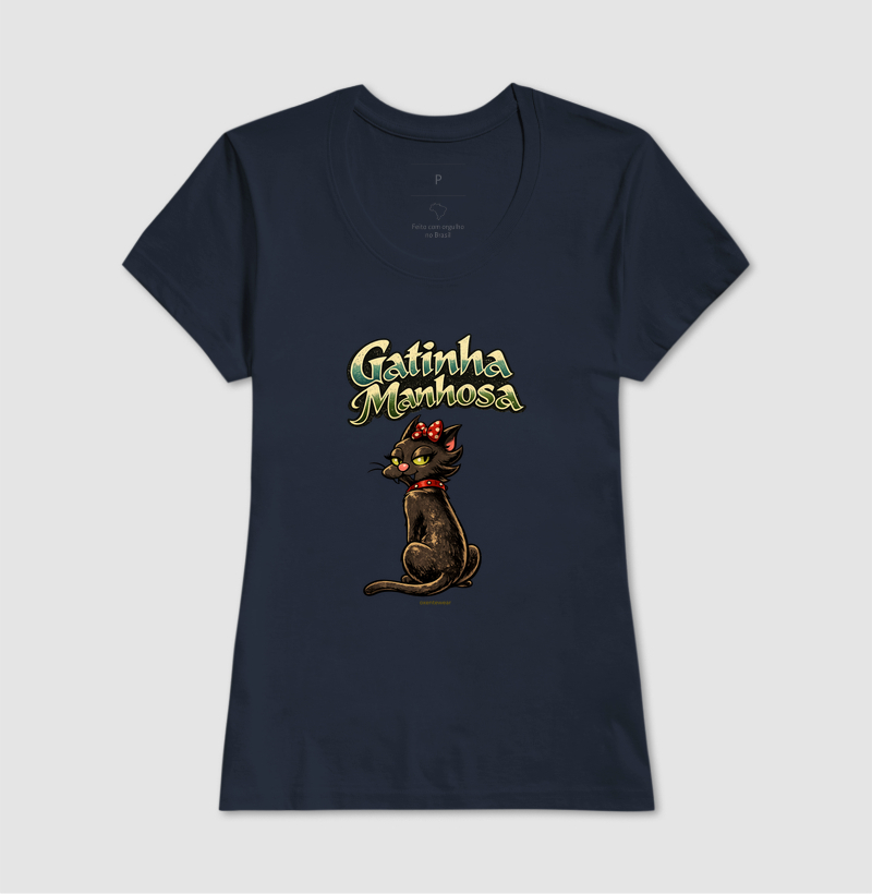 Camiseta Gatinha Manhosa | OxenteWear - Imagem 6