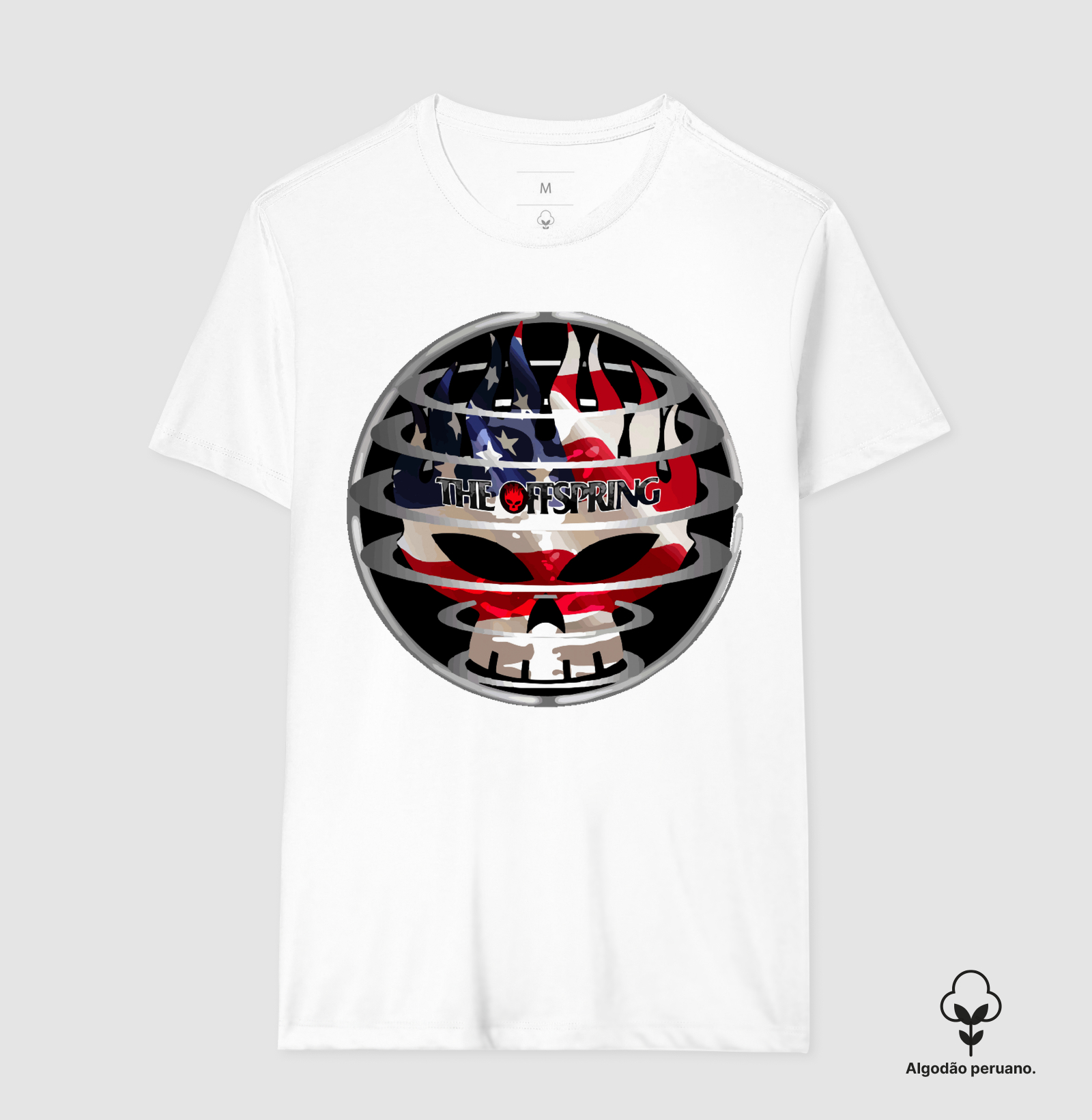 The Offspring - Crânio Bandeira Americana - Imagem 9