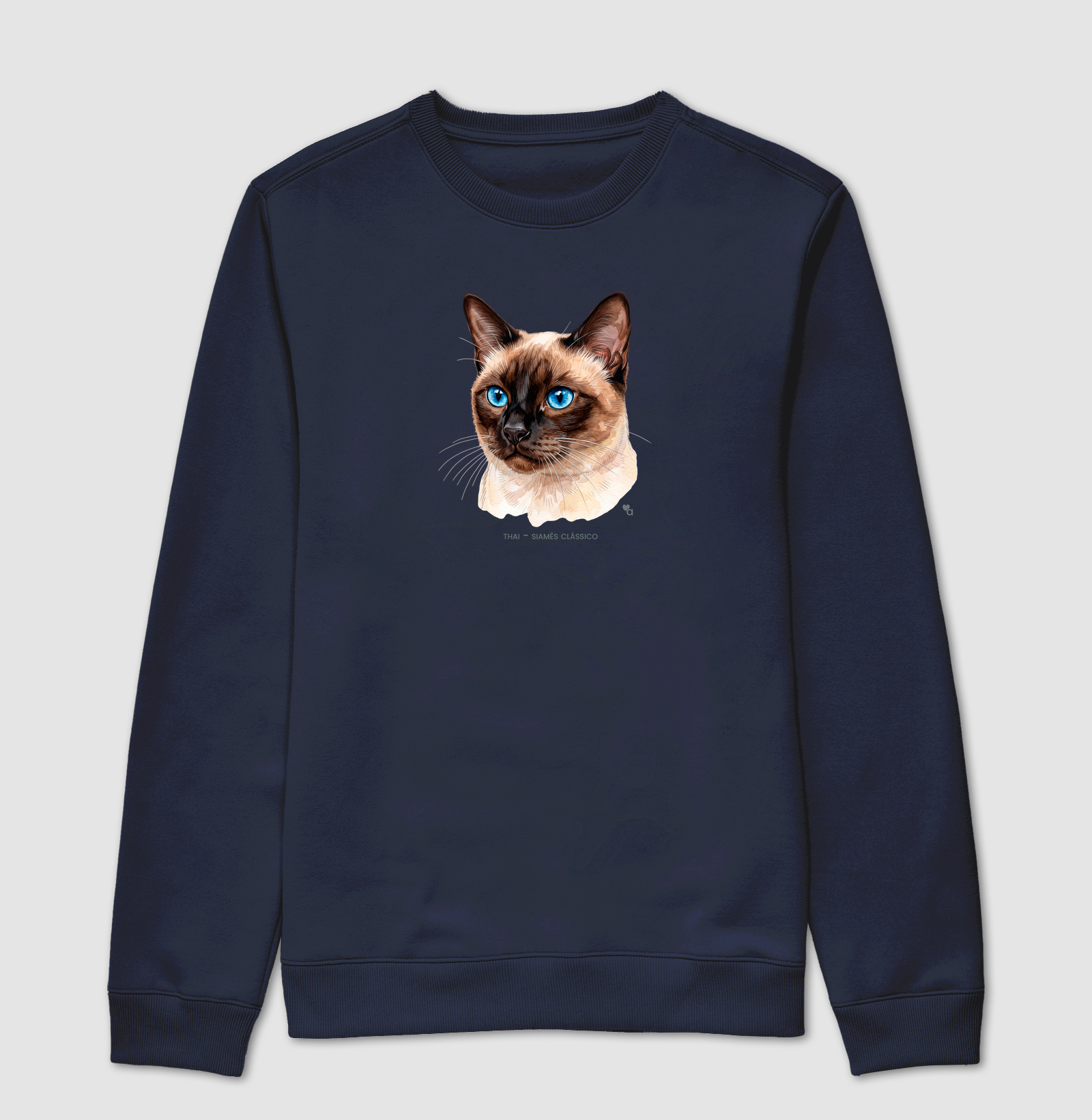 Gatos - Thai - Moletom Suéter - Imagem 7